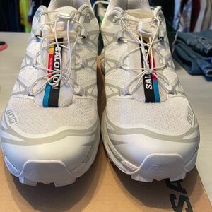 Salomon XT6 Advanced White Lunar Athletic Shoes